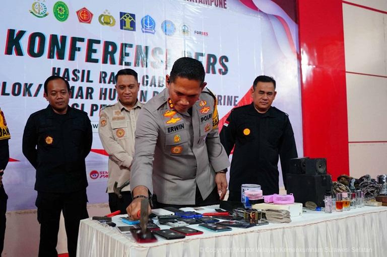 Tim Gabungan APH Sidak Lapas Watampone6