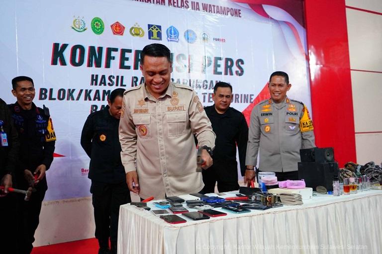 Tim Gabungan APH Sidak Lapas Watampone7