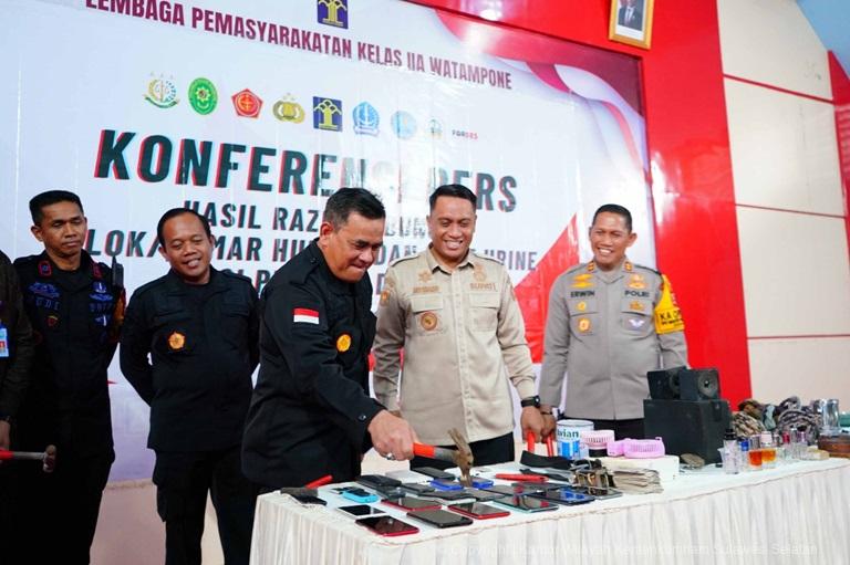 Tim Gabungan APH Sidak Lapas Watampone8