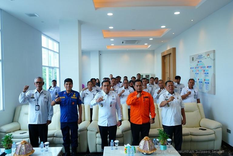 Tingkatkan Kapasitas Petugas Kamtib Kanwil Kemenkumham Sulsel Gelar Kegiatan Tanggap Darurat Mitigasi Bencana4