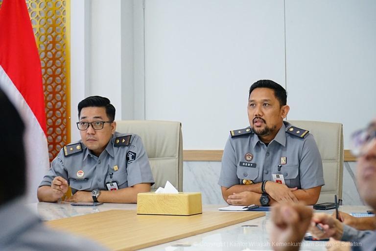 Tingkatkan Kualitas Pelayanan Kanwil Kemenkum Sulsel Inventarisasi Layanan Publik