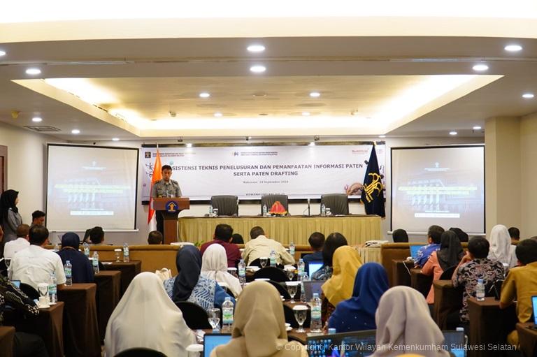 Tingkatkan Pendaftaran Dan Layanan Paten Kanwil Kemenkumham Sulsel Gelar Asistensi Teknis Penelusuran dan Pemanfaatan Informasi Paten serta Paten Drafting