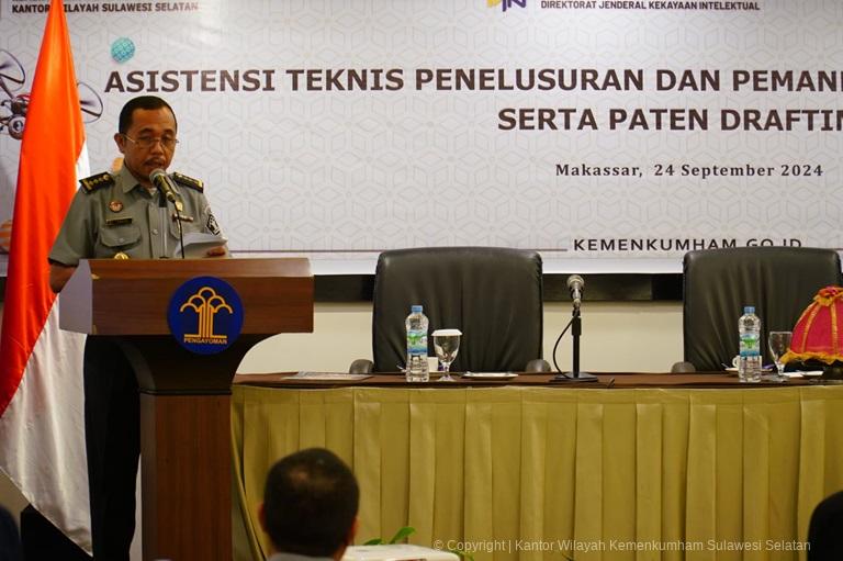 Tingkatkan Pendaftaran Dan Layanan Paten Kanwil Kemenkumham Sulsel Gelar Asistensi Teknis Penelusuran dan Pemanfaatan Informasi Paten serta Paten Drafting1