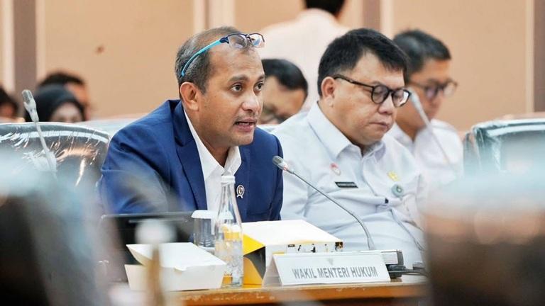 Wamenkum RI Sampaikan Penyesuaian Anggaran 2026 pada Rapat Kerja Bersama Komisi XIII DPR RI