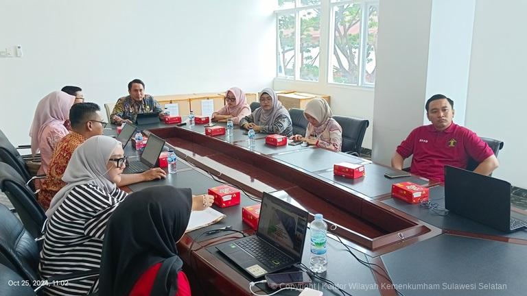 Exit Meeting TPM Itjen Akhiri Verifikasi lapangan 4 UPT Sulsel Usulan WBK