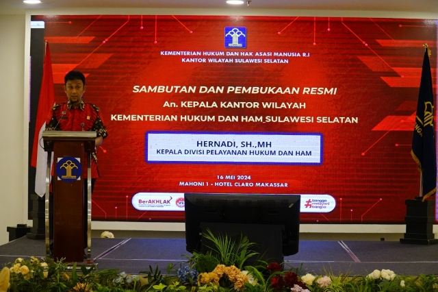 Kadivyankum HAM Kanwil Kemenkumham Sulsel Ajak Kalangan Perguruan Tinggi Menghargai Karya Intelektual