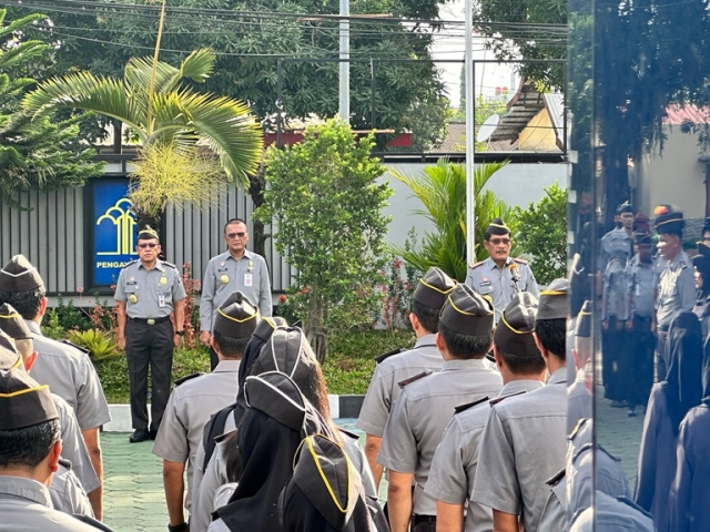 Kakanwil Kemenkumham Sulsel Minta Seluruh Pegawai Konsisten Laksanakan Tusi Sesuai SOP