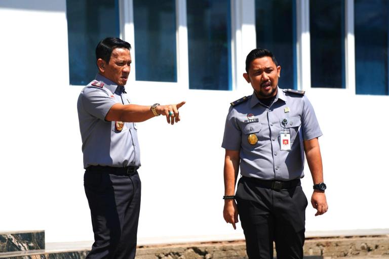 ingkatkan Kualitas Layanan Kakanwil Kemenkum Sulsel Tinjau Fasilitas Lyanan Publik