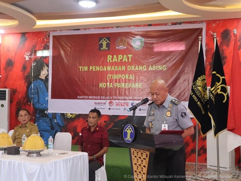 tingkatkan Pengawasan Orang Asing Jelang Pilkada Serentak Kanwil Kemenkumham Sulsel Gelar Rapat Timpora