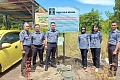 Pengamanan Aset Negara Melalui Pemasangan Papan Bicara Di Area Tanah Kanwil Kemenkum Sulsel